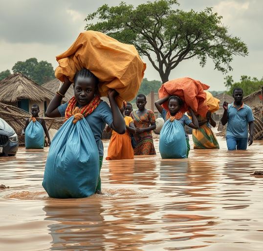 Disaster relief efforts in Africa